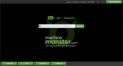 Desktop Screenshot of machinemonster.com