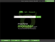 Tablet Screenshot of machinemonster.com